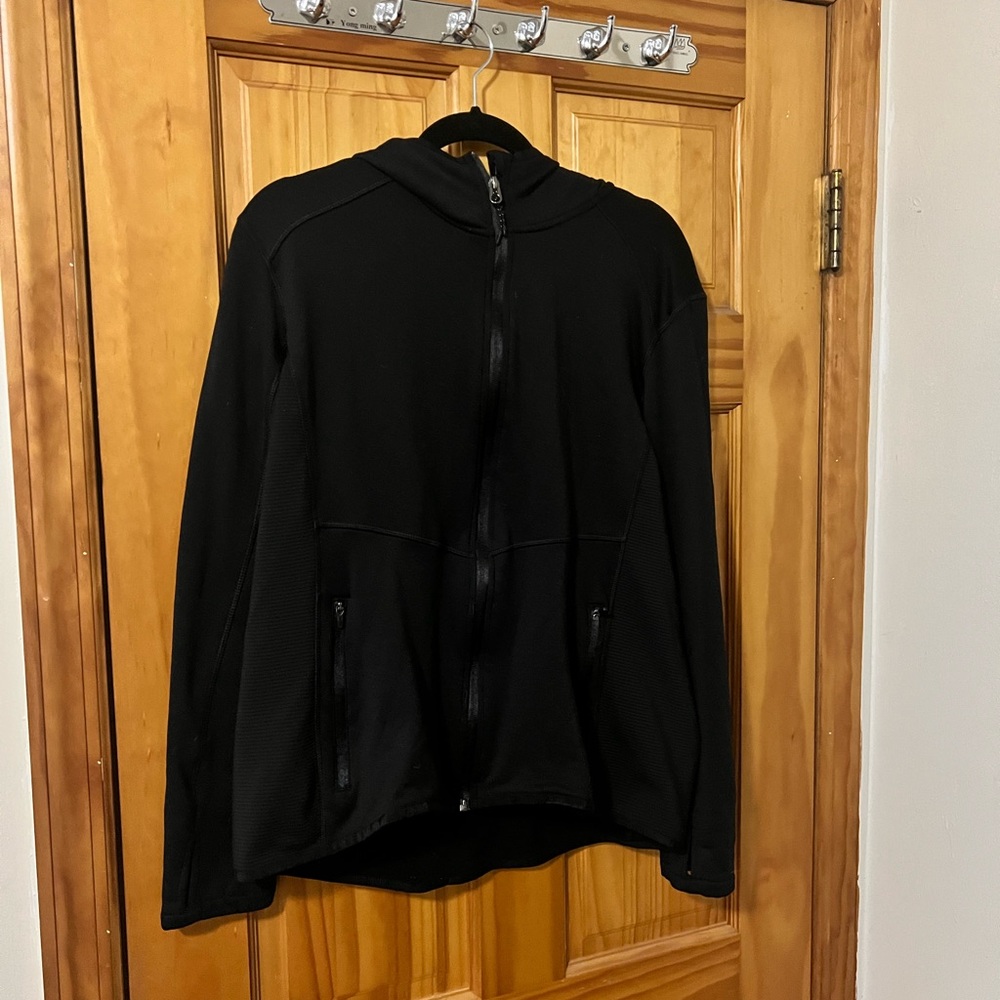 H&M Women’s Black Activewear Hooded Jacket